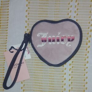 Juicy Couture Heart-Shaped Wristlet
